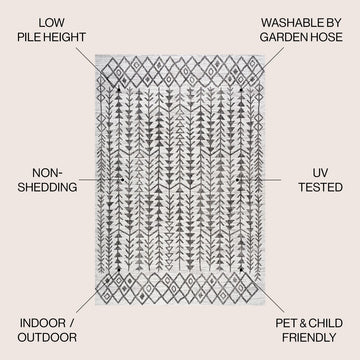Tokay Bohemian Geometric Indoor/outdoor Area Rug